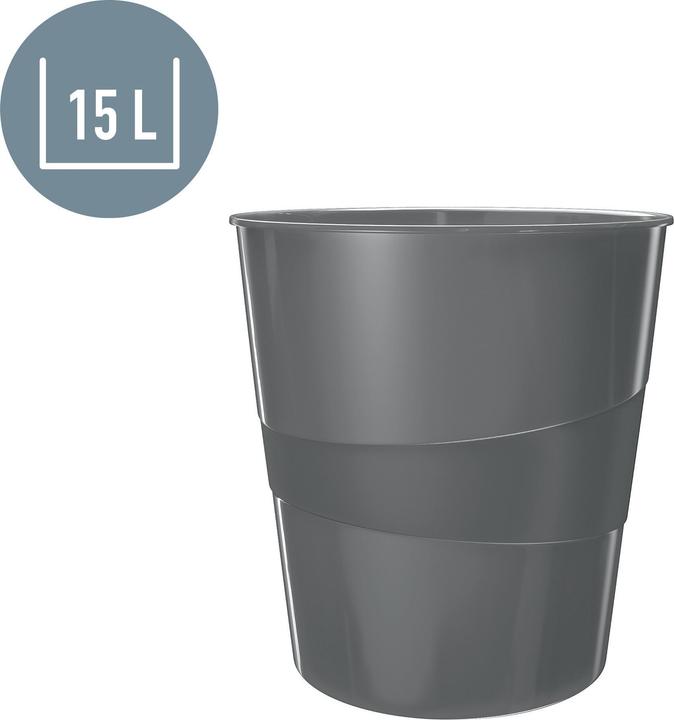Immagine prodotto Leitz Cestino WOW 15l rosso metallizzato (15 l)