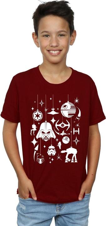 Produktbild Star Wars Christmas Decorations TShirt Jungen (140, 146)