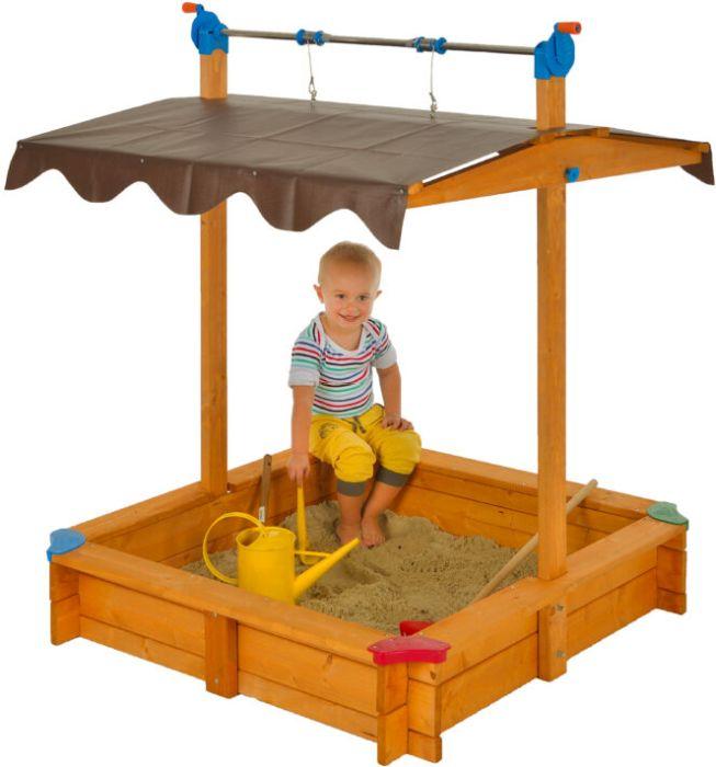 Produktbild Gaspo Holz Sandkasten Felix naturbelassen