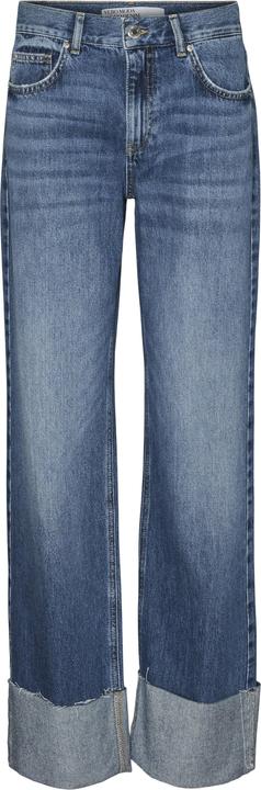 Vero Moda VMALLISON Mid Rise Gerade geschnitten Jeans Straight-Fit (W30/L32)