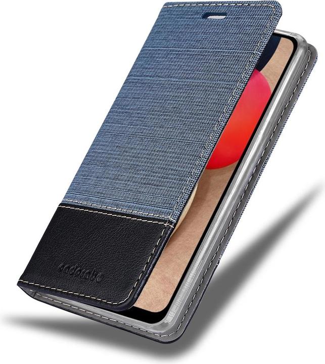 Actual product image Cadorabo Book Jeans Optics Cover (Samsung Galaxy A02s)