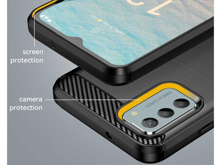 Image du produit Screenguard Housse Nokia G42 Carbon Brushed Soft TPU (Nokia G42)