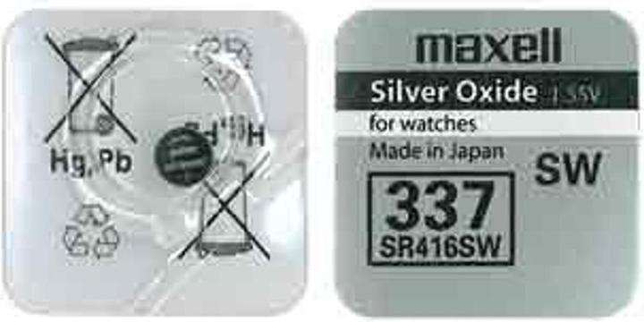 Immagine prodotto Maxell SR416SW (10 pz., SR416, 8.30 mAh)
