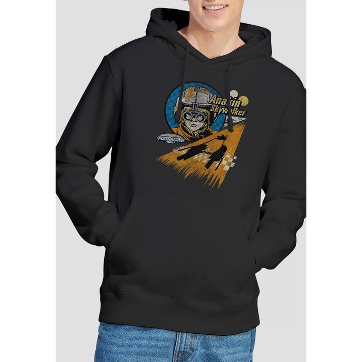 Actual product image Star Wars Mens Mos Espa Anakin Skywalker Hoodie (S)