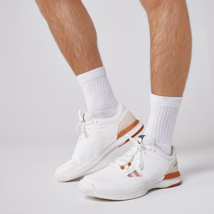 Image du produit Artengo Chaussures de Tennis Hommes Multicourt - TS500 beige (42)