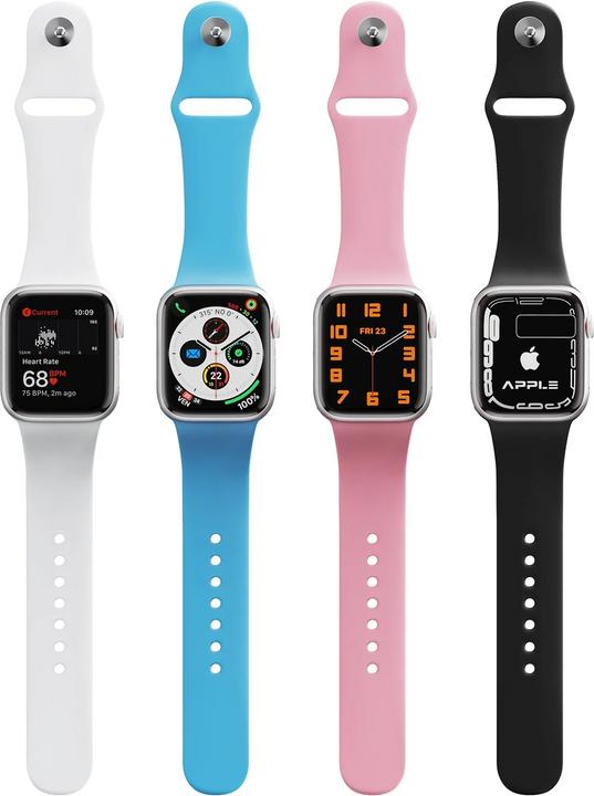 Immagine prodotto LaserPecker Braccialetti in silicone per Apple Watch (4 colori) (Silicone, Apple Watch)