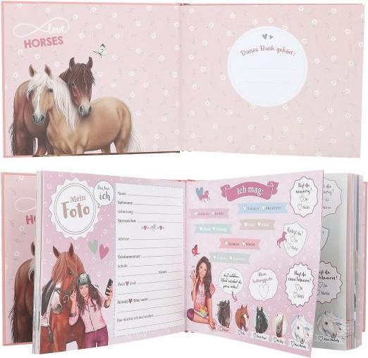 Produktbild Magni Depesche Miss Melody Freundebuch Motiv 2 17,5x21x1,5cm (Deutsch)