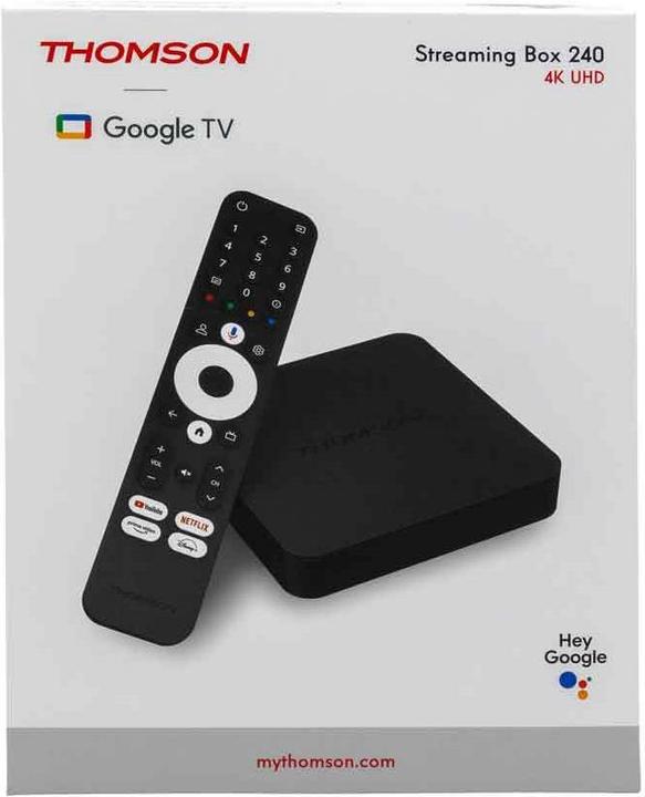 Immagine prodotto Thomson Streaming BOX: Google TV 4K UHD (8 GB, iOS 12)