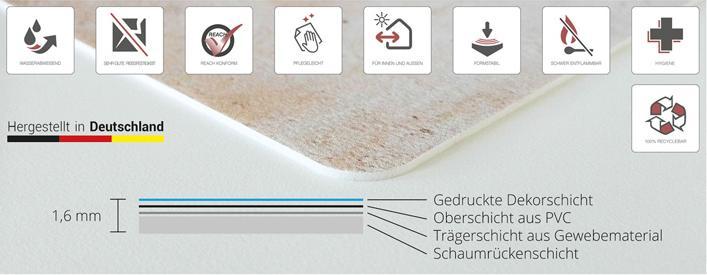 Produktbild CoverYourDesk Schreibtischunterlage Sun System (65 x 40 cm)