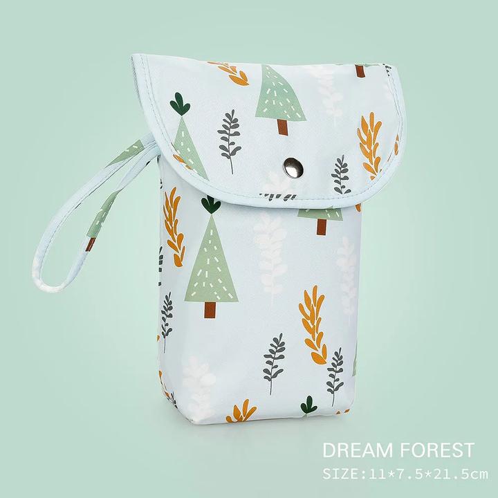 Immagine prodotto Only-Bags.Store Borsa per pannolini per neonati Organizzatore Riutilizzabile Impermeabile Borsa per panni