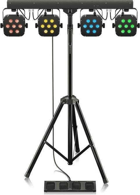 Image du produit Behringer STAGE TRI LED BUNDLE ST1 Zestaw 4xLEDPAR z kontrolerem + statyw