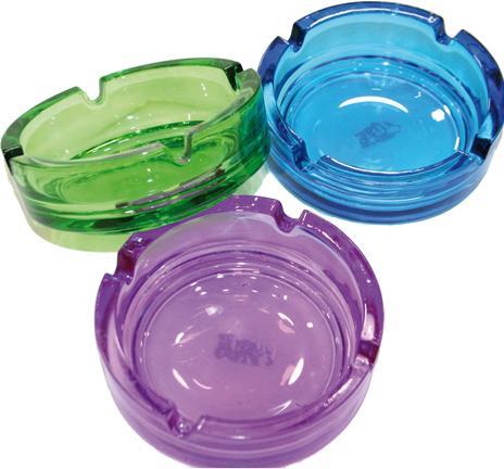 Image du produit Magni Aschenbecher Glas bunt sortiert 10,5x3,8cm