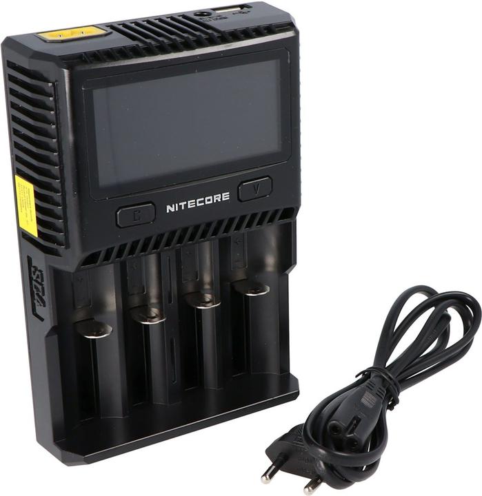 Image du produit Nitecore SC4 - Chargeur rapide (1 pcs, 14500, 16340, 18650, 26650, Piles rechargeables + chargeur)