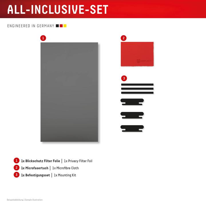 Actual product image Displex Privacy Safe, Desktop Monitor Blickschutzfilter (24", 16 : 10)