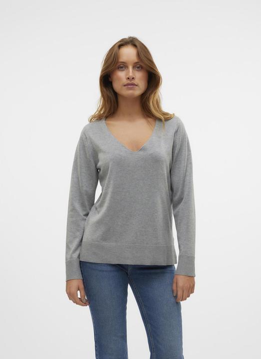 Produktbild Vero Moda Vmsilje Ls V-Neck Pullover Ga Noos (L)