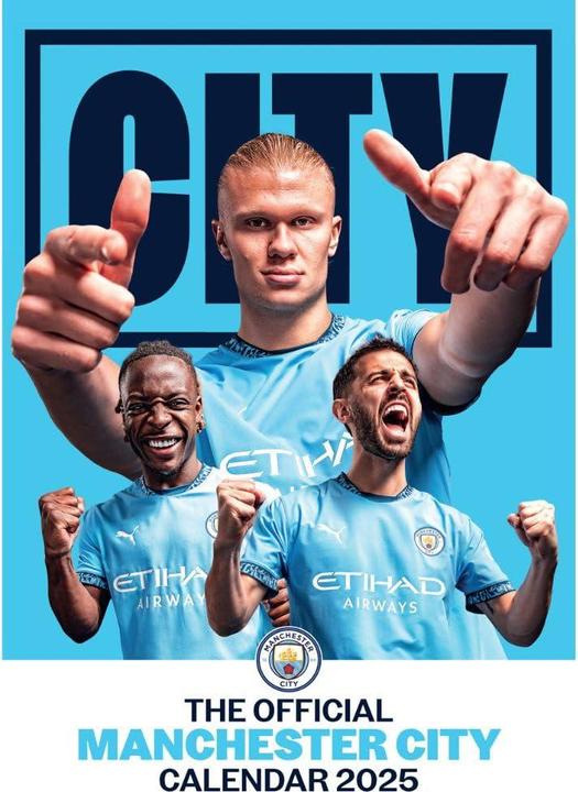 Produktbild Manchester City FC Wandkalender 2025 A3 (A3)