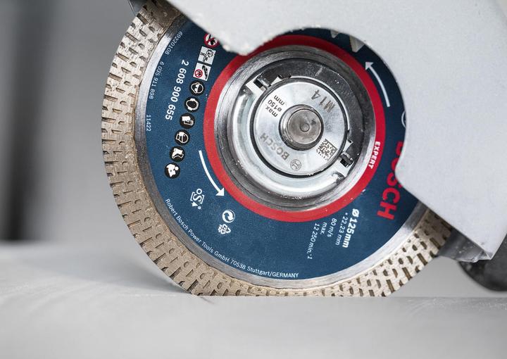Actual product image Bosch Professional Zubehör EXPERT HardCeramic diamond cutting discs, 125 x 22.23 x 1.4 x 10 mm