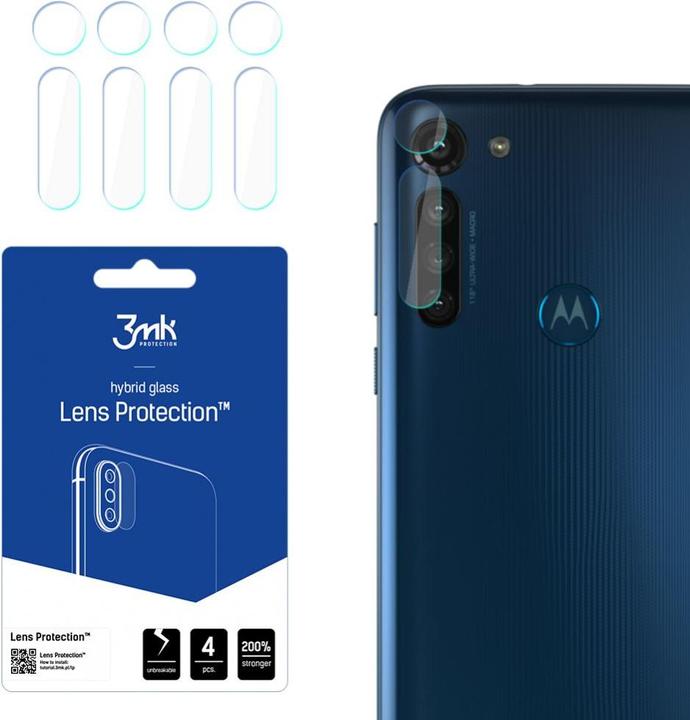 Produktbild 3MK Hybrid Glass (1 Stück, Motorola Moto G8 Power)