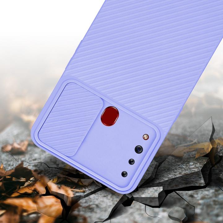 Actual product image Cadorabo Case for Samsung Galaxy A20s in TPU with camera protection LM009 Style (Samsung Galaxy A20s)