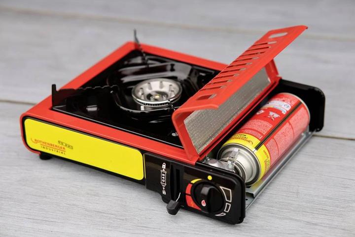 Produktbild Rothenberger Industrial Gas Camping Kocher Gourmet Piezo RS 220 1500003730 Edelstahl