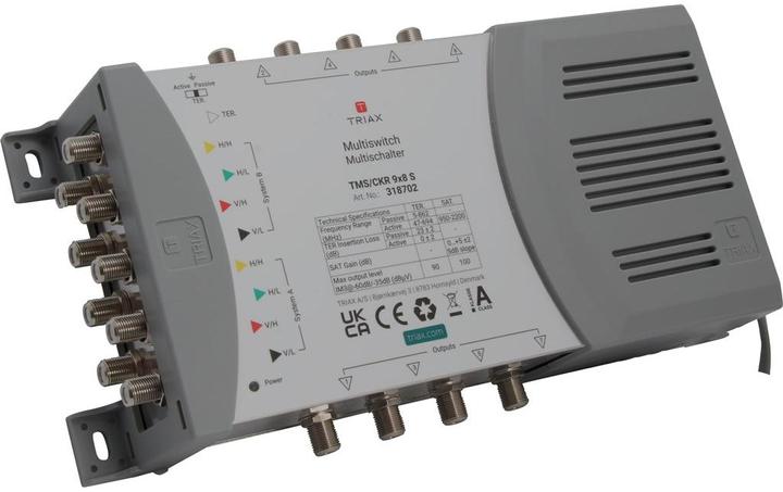 Actual product image Triax TMS/CKR 9x8S DiSEqC multi-switch 9/8 (Multi switch)