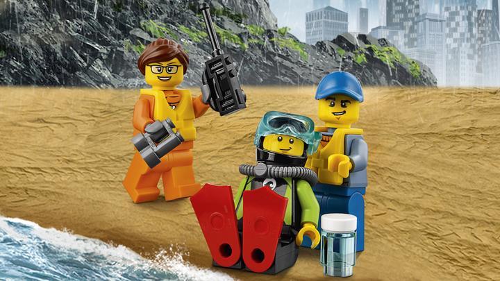 Immagine prodotto LEGO Veicolo fuoristrada con scialuppa di salvataggio (60165, LEGO City)