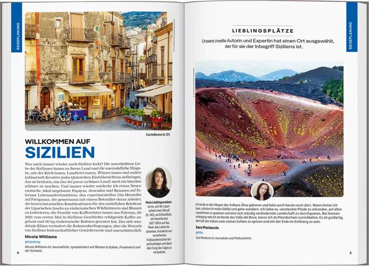 Image du produit Reiseführer Sizilien (Allemand, Nicola Williams, Sara Mostaccio, 2023)
