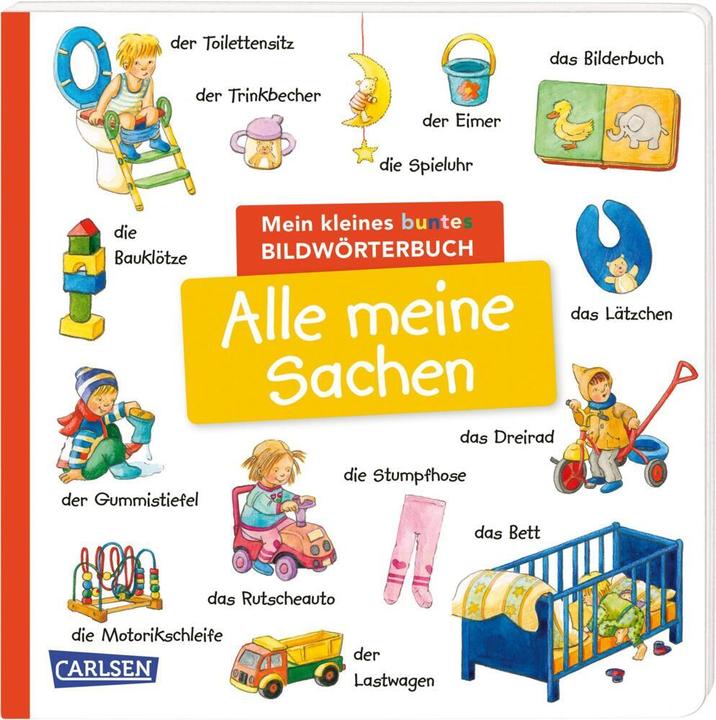 Immagine prodotto Mein kleines buntes Bildwörterbuch: Alle meine Sachen (Tedesco, Ulla Bartl, 2023)