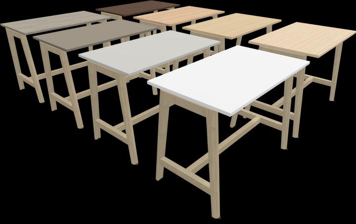 Actual product image Narbutas Nova Wood high table (120 x 70 x 105 cm)