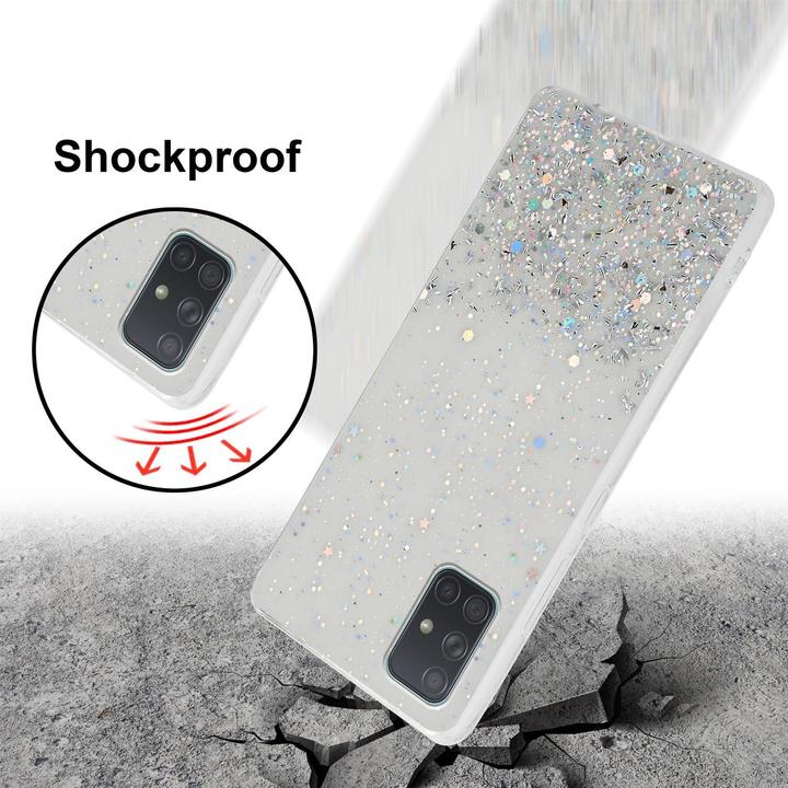 Immagine prodotto Cadorabo Copertura in TPU scintillante (Samsung Galaxy A71)
