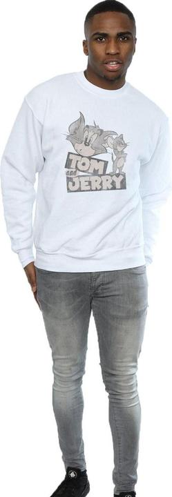 Actual product image Tom & Jerry Mens Wink Sweatshirt (XXL)