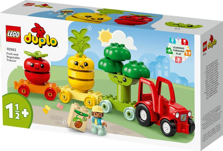 Produktbild LEGO Obst- und Gemüse-Traktor (10982)
