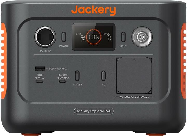 Actual product image Jackery Explorer 240 (256 Wh, 3.60 kg)