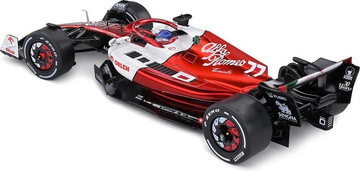 Actual product image Solido 1:18 Alfa Romeo GUANYU white