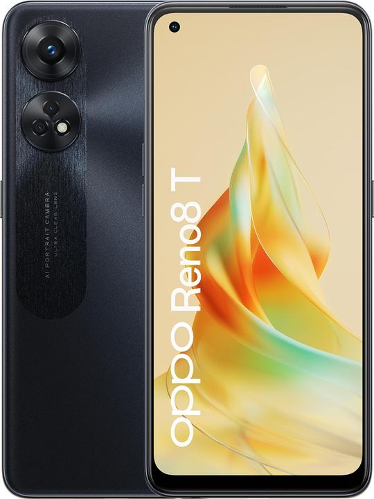 Actual product image OPPO 8 T (128 GB, Midnight Black, 6.43", Dual SIM, 100 Mpx, 4G)