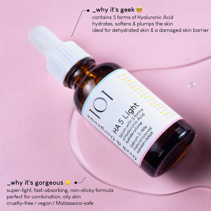 Actual product image Geek & Gorgeous HA 5 Light (30 ml)