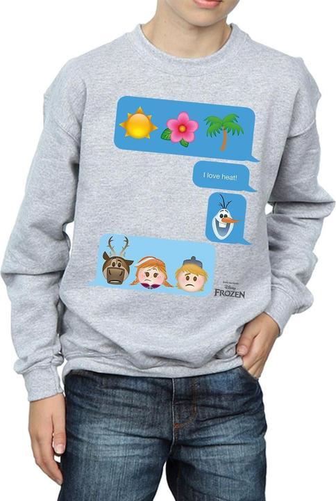 Produktbild Disney Frozen I Love Heat Sweatshirt Jungen (140, 146)