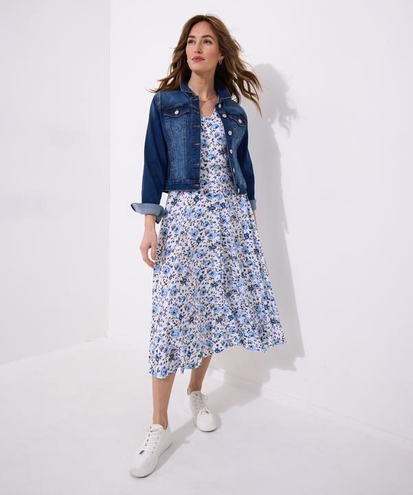 Produktbild Joe Browns Button Through Ditsy Floral V-Neck Dress (16)