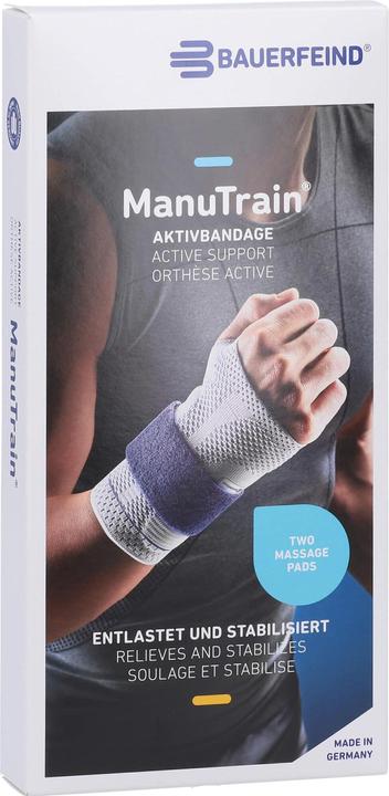 Produktbild Bauerfeind Aktivbandage rechts titan (5)