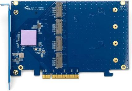 Actual product image OWC 0TB Accelsior 4M2 PCIe M.2 NVMe SSD Adapter Card