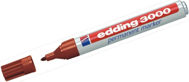 Produktbild Edding Permanent Marker 3000 (Braun, 1.50 mm, 1 x)