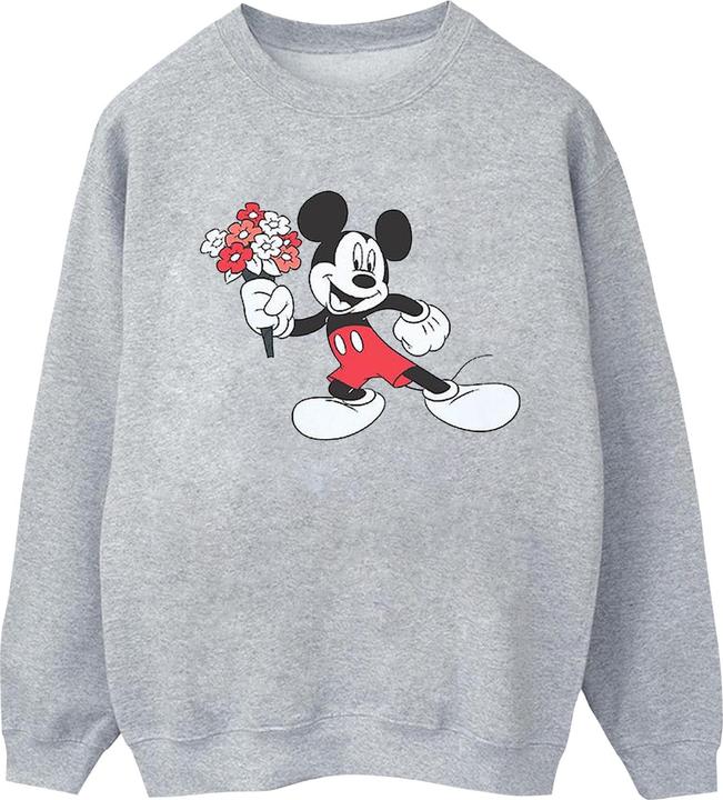 Disney Mickey Mouse Flower Sweatshirt