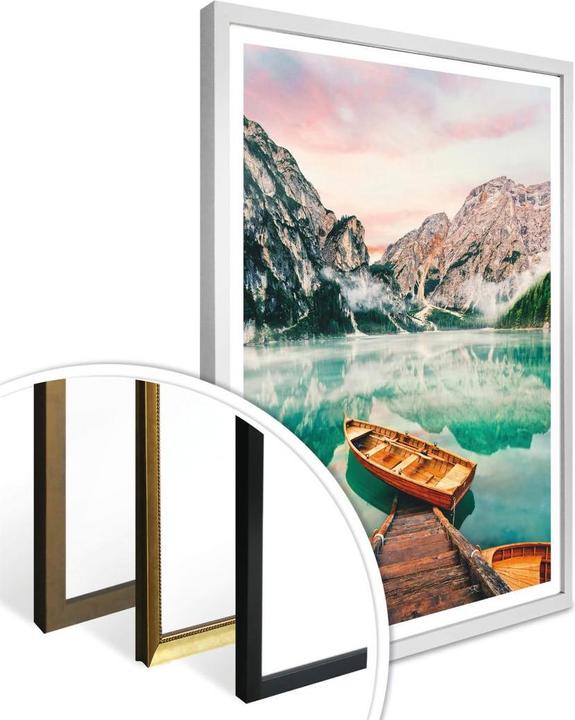 Image du produit Trenddeko Lac de Braies (100 x 120 cm)