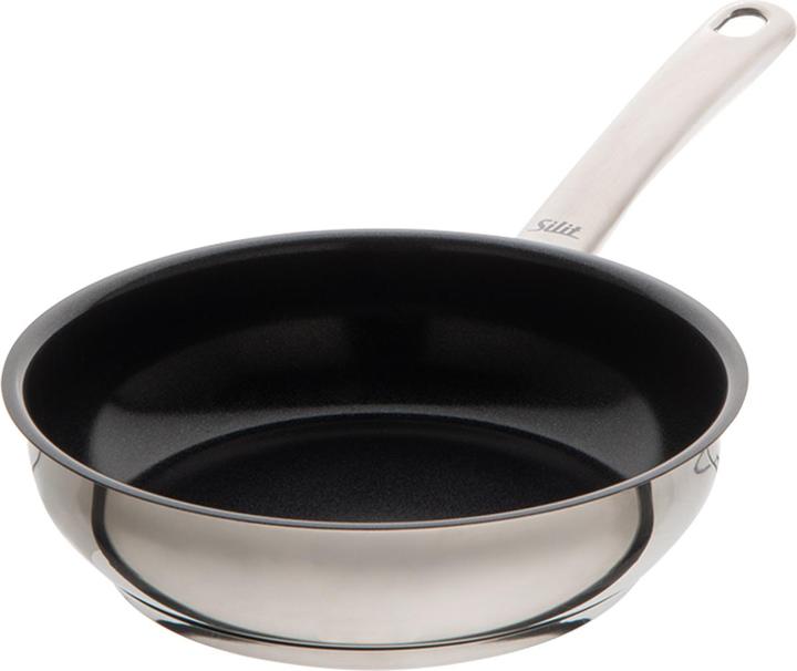 Produktbild Silit Antihaft Bratpfanne Pfanne 24cm Talis Edelstahl beschichtet Induktion (24 cm, Bratpfanne, Edelstahl)