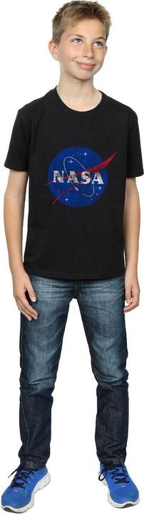 Immagine prodotto Nasa Classic Insignia Logo Distressed Maglietta Ragazzi (152, 158)