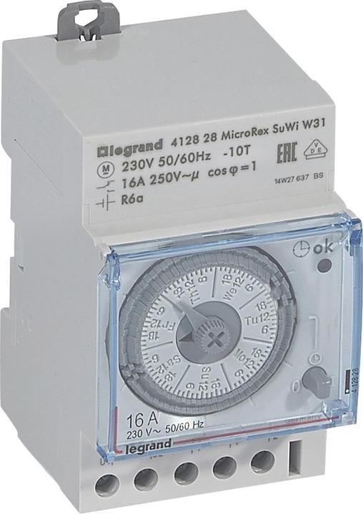 Immagine prodotto Legrand MicroRex Plug and Play W31 412828 230V Interruttore orario settimanale