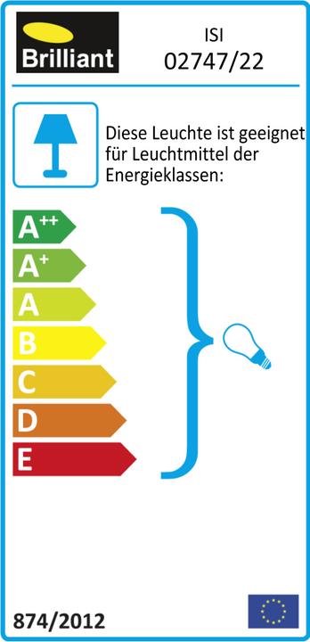 Energy Label Brilliant Isi (E14)