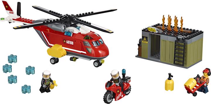 Actual product image LEGO Fire brigade fire-fighting unit (60108, LEGO City)