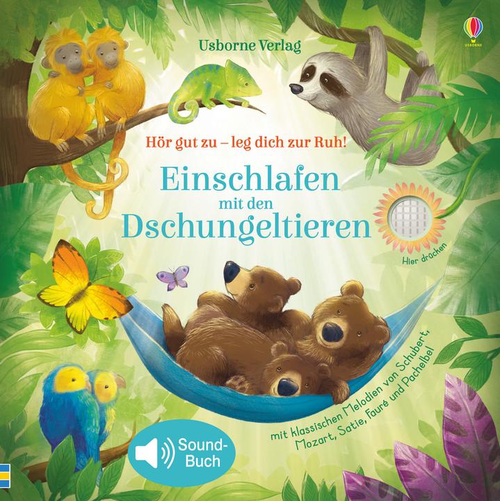 Image du produit Hör gut zu – leg dich zur Ruh! Einschlafen mit den Dschungeltieren (Allemand, Sam Taplin, 2019)