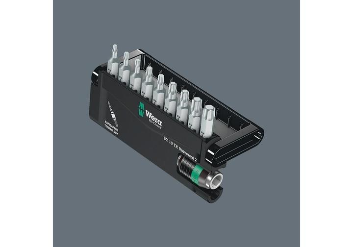 Produktbild Wera Bit-Check 10 TX Universal 2 (Innensechsrund TX M10, Innensechsrund TX M15, Innensechsrund TX M20, Innensechsrund TX M30, Innensechsrund TX M6, Innensechsrund TX M8, Innensechsrund TX M9, Innensechsrund TX M25, Innensechsrund TX M40)